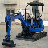 Excavator Mini Crawler 2 Ton, Mesin Hidrolik, Mesin EPA, Bucket 0,05m3, Konstruksi Perkotaan