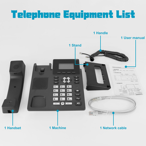 Téléphone <span class=keywords><strong>VoIP</strong></span> SC12 <span class=keywords><strong>SIP</strong></span> V2 avec alimentation PoE, écran LCD 128x64, audio HD, conférence multilingue, téléphone IP pour la maison et le bureau - Product Image 6