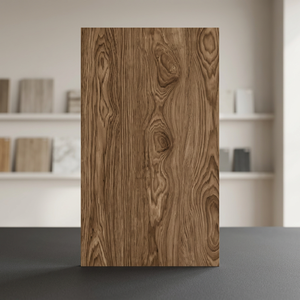 Larch Wood Natural 600x1200mm Fishbone Wood Grain Soft Light Porcelain Floor And Wall Slab <b>Tiles</b> - Product Image 5