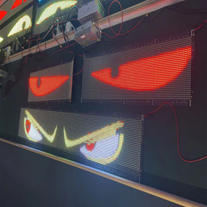 Luz de Ojos de Demonio, Lámpara de Ojos Colorida, Pantalla Suave para Ventana de Coche, Luz LED Flexible Programable RGB Personalizada para Camioneta, Control por Aplicación - Product Image 1