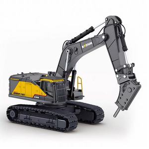 SJY-1723 1:50 Modèle de Véhicule de Construction en Alliage Moulé Sous Pression : Excavatrice et Machine de Démolition – Jouet pour Enfants - Product Image 1