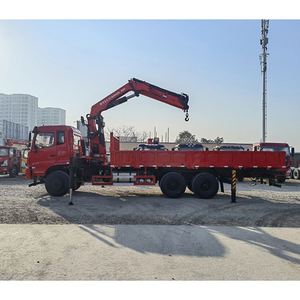 Camion grue à flèche pliante Dongfeng K5 6x4, châssis 12 tonnes, portée longue pour le levage en jardinage et en infra-structures - Product Image 3