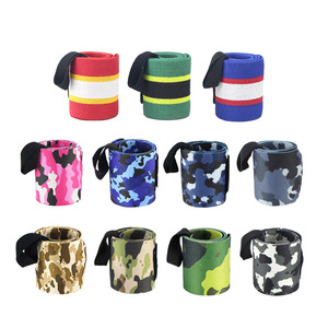 Bracelet de compression élastique en nylon camouflage personnalisé pour le fitness, l'haltérophilie, le badminton, antidérapant et offrant un soutien pour adultes - Product Image 2