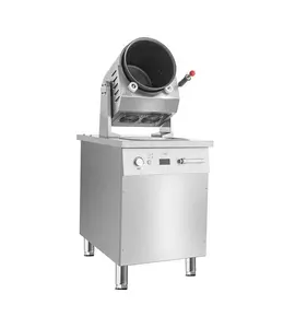Yawei G30DAA ड्रम प्रकार खाना पकाने मशीन स्वत: बहुक्रिया हलचल तलना मशीन