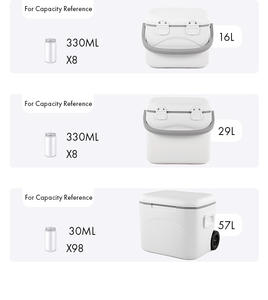 Glacière en plastique personnalisée, 16L, portable et durable pour les amateurs de pêche - Product Image 4