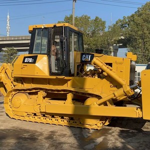 รถเกลี่ยดิน D7G2หนอนผีเสื้อแบบใช้แล้วที่มีส่วนประกอบหลักเครื่องยนต์ปั๊มมอเตอร์ที่ยอดเยี่ยม - Product Image 4