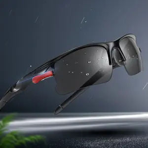 Patlayıcı erkekler gece görüş gözlüğü bisiklet gözlükleri erkek Uv engelleme gözlük binmek bisiklet rüzgar geçirmez açık spor güneş gözlüğü
