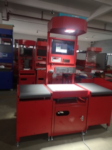 Fengwang Automatische Paketprüfwaage Statisches DWS-Maschinensystem mit Motor Dimensions- und Gewichtsermittlung Barcode-Förderband - Product Image 4