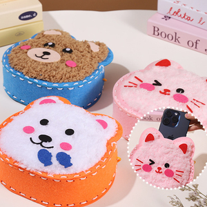 ชุดเย็บผ้าสัตว์น่ารัก DIY ชุดเย็บกระเป๋าและกระเป๋าถือของคุณเอง ชุดเย็บกระเป๋าสำหรับเด็กผู้หญิง ของเล่นถักทอ - Product Image 3