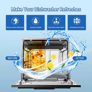 Tự Nhiên Dùng Một Lần Thân Thiện Với Môi Máy Rửa Chén Sạch Hơn Máy Tính Bảng Axit Citric Chống Vi Khuẩn All-in-One Nước Cứng Loại Bỏ Vết - Product Image 5
