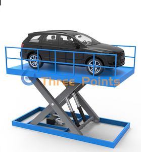 Mesas elevadoras de tijera estacionarias Elevador de carga hidráulico eléctrico fijo 1-10 toneladas Elevador de coche de carga - Product Image 1