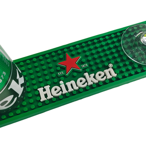 Custom Logo PVC <b>Silicone</b> Bar Mat Rubber Bar Runner Spill Mat Drip Tray Beer Mat Pub Rail Mat Non Slip Service Mat Countertop <b>Pad</b> - Product Image 3
