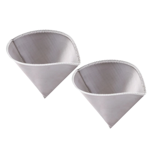 Lưới Lọc Cà Phê Đổ Tái Sử Dụng Lưới Lọc Hình Nón Bằng Thép Không Gỉ 3 Đến <span class=keywords><strong>4</strong></span> Cốc Lọc Cà Phê Nhỏ Giọt - Product Image 1