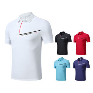 Polos de performance grande taille, doux au toucher et de qualité supérieure, vêtements de course à pied, vêtements de tennis - Product Image 3