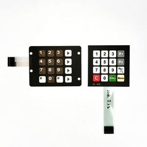 OEM Bàn phím nhà sản xuất tùy chỉnh đồ họa Overlay bàn phím tùy chỉnh màng Bảng điều chỉnh bàn phím màng chuyển đổi - Product Image 3