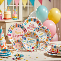 Vente chaude : Assiettes en papier jetables de qualité supérieure fabriquées en Chine, personnalisables, vente en gros