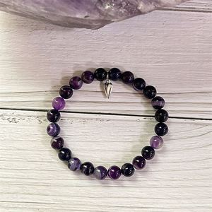 Pulsera de Piedra Natural con Cuentas de Cristal de Colores, Piedra de Nacimiento, Beneficioso, Muestra de Preproducción de Joyería de Marca Privada Estratégica - Product Image 4