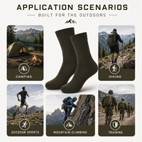Chaussettes de sport professionnelles personnalisées, concevez votre propre logo, chaussettes de course épaisses, chaussettes de sport unisexes personnalisées pour l'extérieur