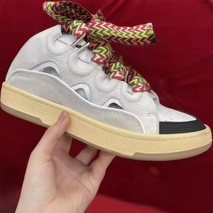 Zapatillas de lujo de moda 2026 para hombre y mujer, con cordones, que aumentan la altura, informales, para correr y caminar, de marcas de diseñador, estilo chunky. - Product Image 4