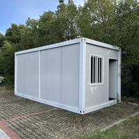 Conteneur aménagé détachable et respirant de 20 pieds, design moderne, pour appartement, atelier, hall, magasin, centre commercial, bureau à domicile, immeuble de bureaux, chambre