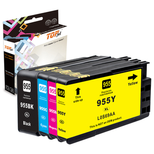 Topjet Cartucho De Tinta Compatible Cartouche D'encre 953XL 957XL 958XL 954XL 959XL 955XL 967XL 963XL <span class=keywords><strong>950XL</strong></span> 951XL pour Imprimante <span class=keywords><strong>HP</strong></span> - Product Image 1