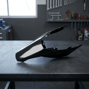 Parafango Posteriore Nero con Pannelli Laterali per Gas Gas EC 250 2010-2011 Accessori Moto - Product Image 2