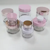 Clear Empty Cosmetic Packaging Custom Logo