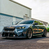 Rines de Aleación Forjados Personalizados SL 22x11 22x9.5 21x10.5 Pulgadas 5x112 Plateados Multirradio para Autos Compatibles con BMW Serie 5 M5 Audi