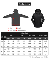 Veste chauffante rechargeable par USB OEM ODM pour homme, hiver, coupe-vent, imperméable, polyester, veste chauffante d'extérieur, 10 zones chauffantes avec capuche