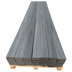 Công nghệ mới ngoài trời hiện đại decking Gỗ nhựa composite WPC sàn chải cổ bạc <span class=keywords><strong>grey</strong></span> tếch nhà máy bán buôn - Product Image 2