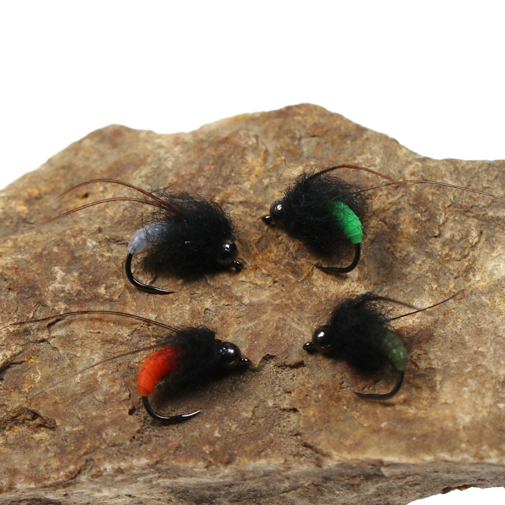 Silikon Material Sinking Realistische Nymphe Scud Fly Bug Wurm Forelle  Angeln Fliegen Knstliche Insekten Angeln Kder Kder
