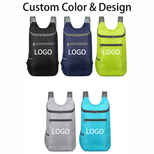 Mochila de Senderismo Ligera y Plegable de Tela Oxford, Mochila de Viaje Portátil con Cierre, Bolsa Deportiva Impermeable - Product Image 1