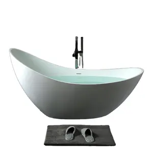 Baignoire autoportante blanche, forme ronde, luxueuse et tendance, pour spa, 2021