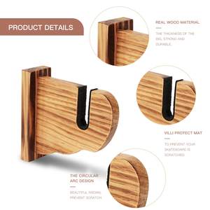 Wall Mount <b>Skateboard</b> Holder <b>Skateboards</b> Display Rack <b>Skateboard</b> Storage Hanger for Wall - Product Image 3