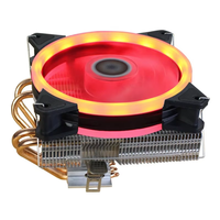 Venta directa de fábrica 4 Heat Pipe CPU Cooler Gamer Torre horizontal CPU Cooler para escritorio