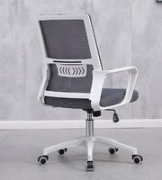 Chaise ergonomique en maille pour soutien lombaire au milieu du dos Chaise ergonomique de bureau Chaise ergonomique pivotante ergonomique