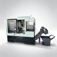 Centro de Torneado CNC CK46D-8 de un Solo Husillo, Eje C, 8 Estaciones, Herramientas Motorizadas, Alta Precisión, Máquina Multitarea para Metal