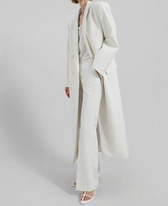 Produzione di <span class=keywords><strong>Trench</strong></span> in lana personalizzato da donna cappotto invernale pesante cappotti Casual da donna - Product Image 5