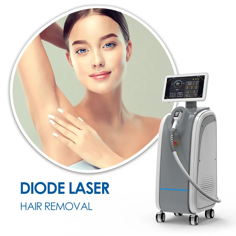 KES 808 Laser Diode Laser Beauty Hair Removal Machine 4 Wavelength Single Handle Beauty Laser Machine