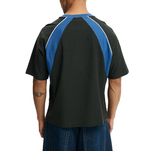 T-shirt unisexe KingSen OEM en coton 100% à col rond, imprimé numérique, style streetwear délavé à l'acide, 250g, pour hommes et femmes - Product Image 5