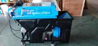Machine de nettoyage à sec de balles de piscine en plastique automatique pour terrain de jeu intérieur, machine de nettoyage à sec de balles d'océan en plastique