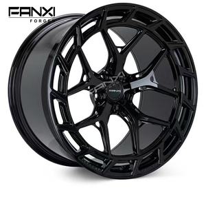Jantes en alliage forgé haut <span class=keywords><strong>de</strong></span> gamme T6061 à profil profond et concave, 18 19 20 21 22 23 24 pouces, entraxes 5X112 5X108 5X114.3 5X120, en promotion - Product Image 1