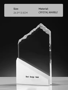 JN Custom K9 <strong>Crystal</strong> <strong>Trophy</strong> Originality Marble <strong>Crystal</strong> <strong>Trophy</strong> Engrave Commemoration Blank <strong>Crystal</strong> <strong>Trophy</strong> - Product Image 4