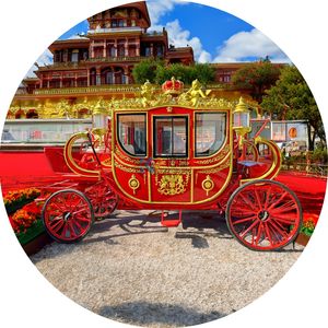 Carrosse royal électrique pour événements spéciaux, nouveau modèle, carrosse antique tiré par des chevaux pour mariage, carrosse sans chevaux pour princesse - Product Image 6