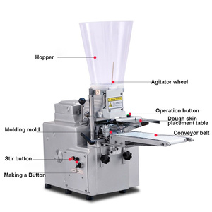 Machine à momo népalaise automatique, machine à dumplings de table, machine à gyoza japonaise - Product Image 6