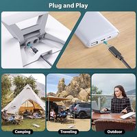 Câble d'alimentation Starlink Mini 100W USB C vers DC de remplacement 2M/6.5FT étanche fonctionne avec une source PD 65W gris-produit numérique