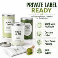 Poudre de Matcha Cérémonial Japonais 1000 Mesh JAS Bio Moulu à la Pierre pour Cérémonie du Thé Traditionnelle
