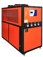 Refroidisseur d'eau industriel à air comprimé Dassaw 3HP/5HP/8HP/10HP 5kW 220V pour le traitement du plastique