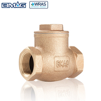 BMAG WARS 1/2 "-4" C83600 C84400 NPT BSP Rosca Bronce Cobre Válvulas de compuerta Todos los tamaños Válvula de bola de bronce