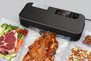 Scelleuse sous vide externe de table P300 EU pour feuilles de thé et herbes, avec capacité d'application sèche et humide - Product Image 2